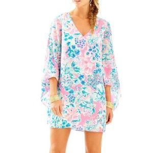 Lilly Pulitzer Miri Silk Caftan Dress